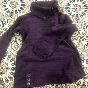 Avalanche Purple Fleece Pullover Sweatshirt NWT